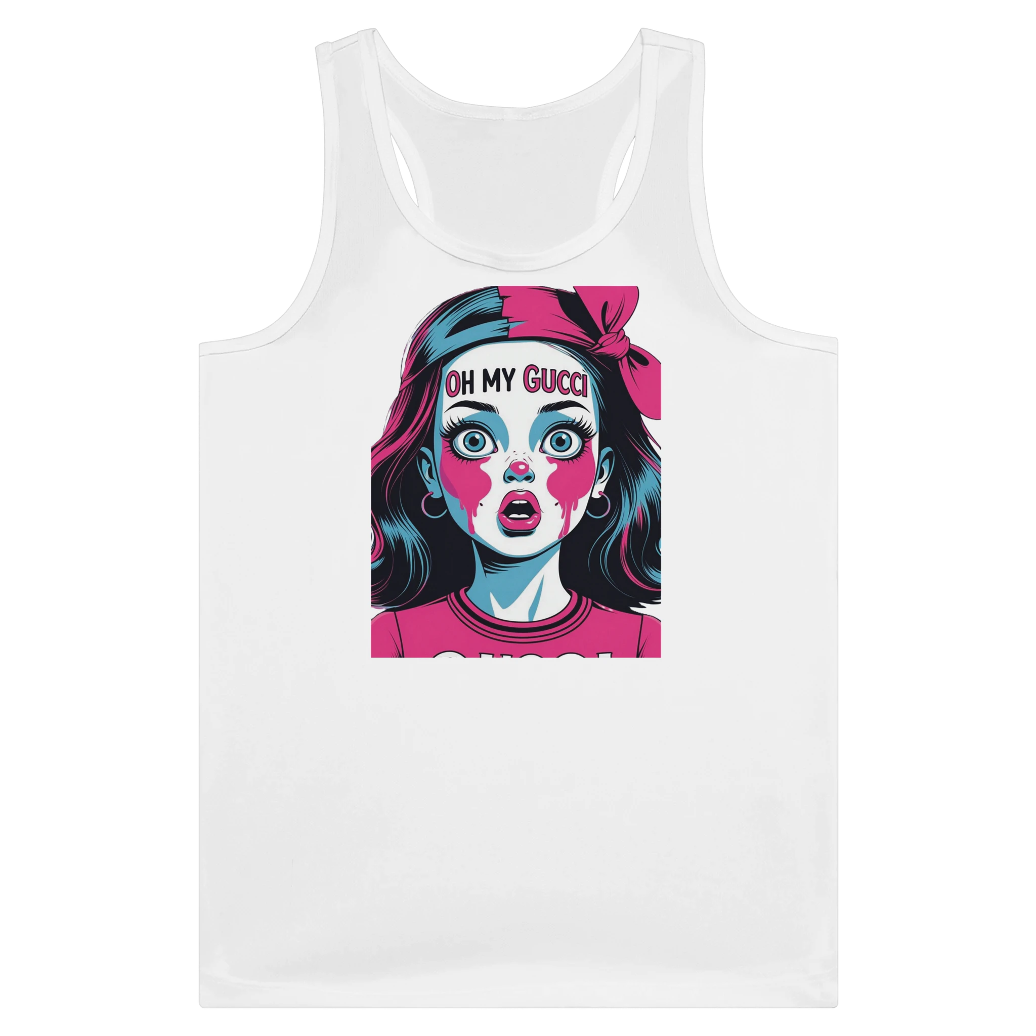 Oh my Gucci Doll Performance Womens Tank Top 51b3d037-94f5-4703-8479-46f71f02e42d