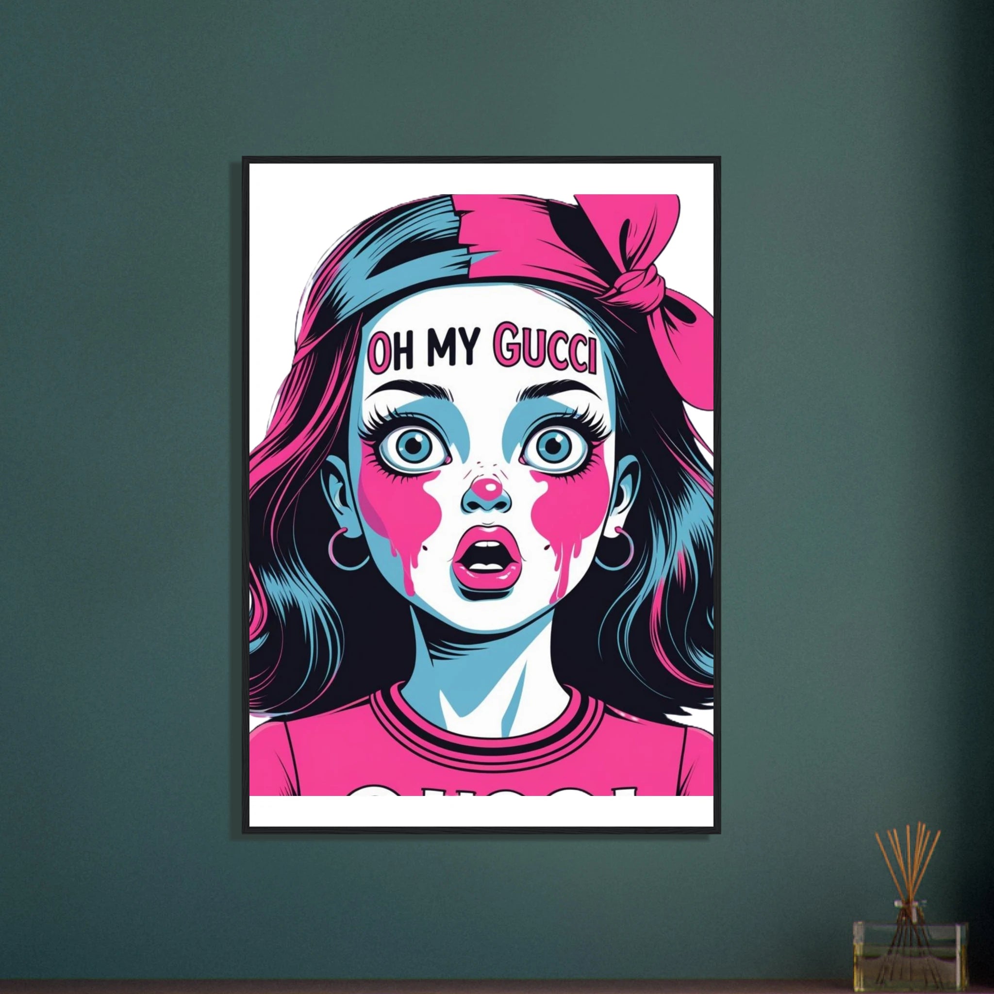 Oh my Gucci Doll Classic Matte Paper Wooden Framed Poster cc381f7f-3281-43f2-90d8-0d1836b70a4a