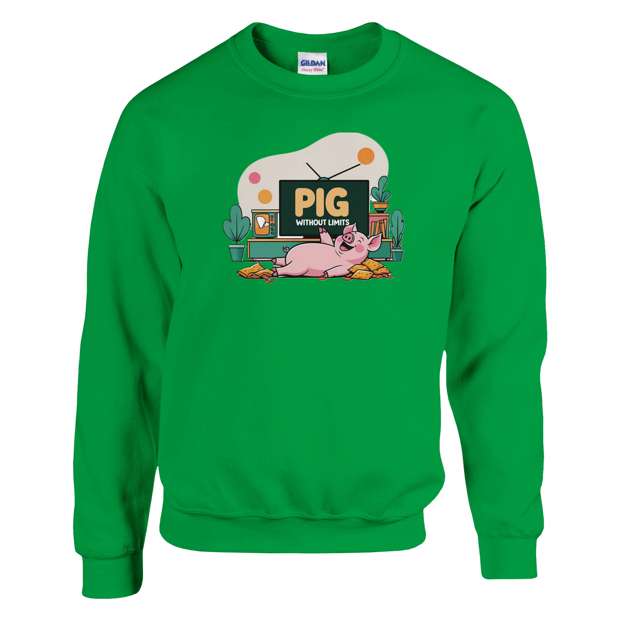 Pig Without Limits Sweatshirts e05fc1ad-496a-4c45-a75d-39a462edd490