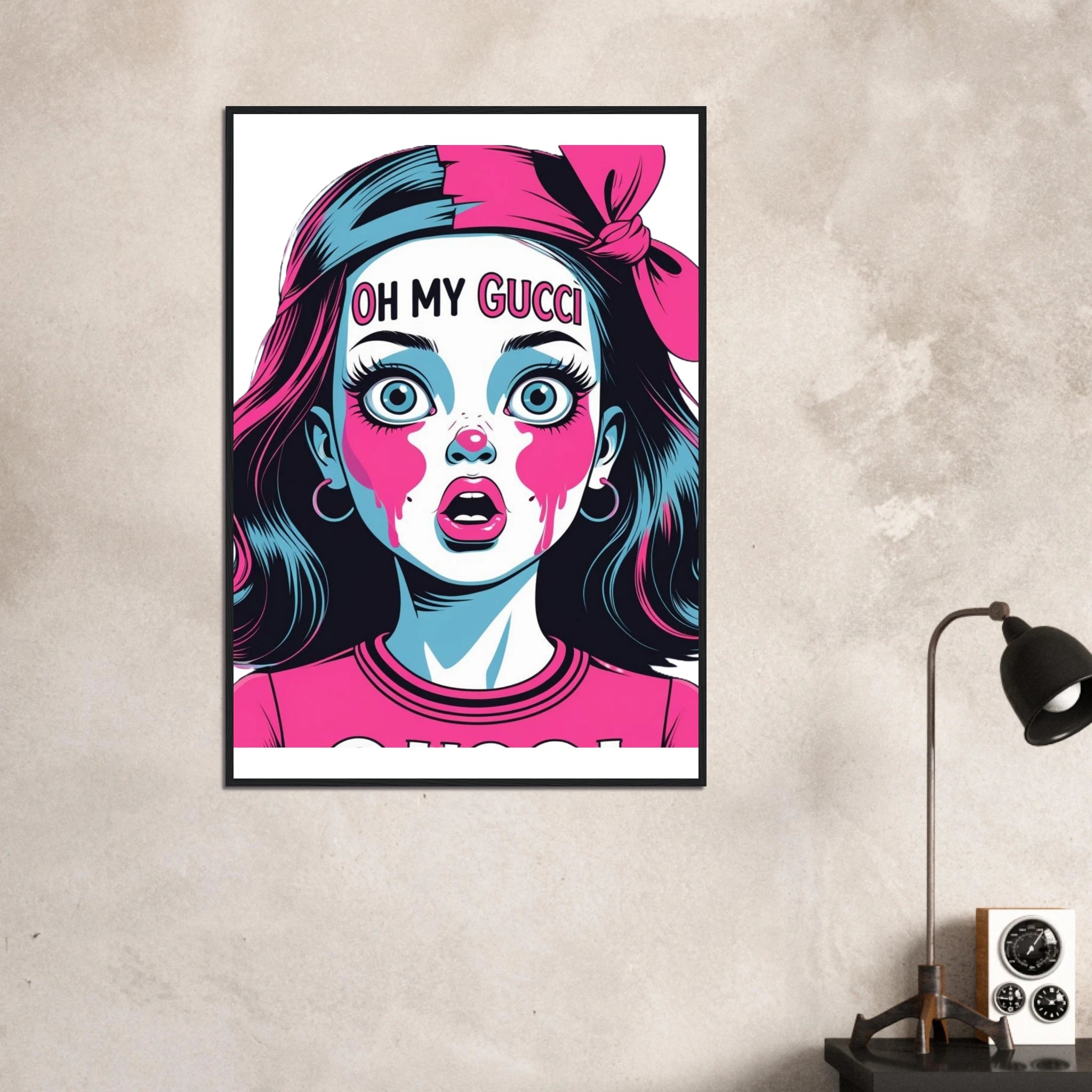Oh my Gucci Doll Classic Matte Paper Wooden Framed Poster fe9c660c-d71c-42d5-a163-5e6c610f5539